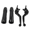 Suzuki GSXR750 Black Extendable Brake Clutch Levers & Grips