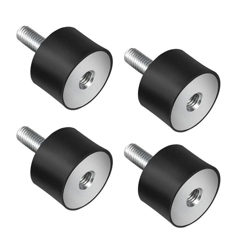Car Exhaust System Anti Vibration 4Pcs M8 Rubber Mounts Isolator Bobbins