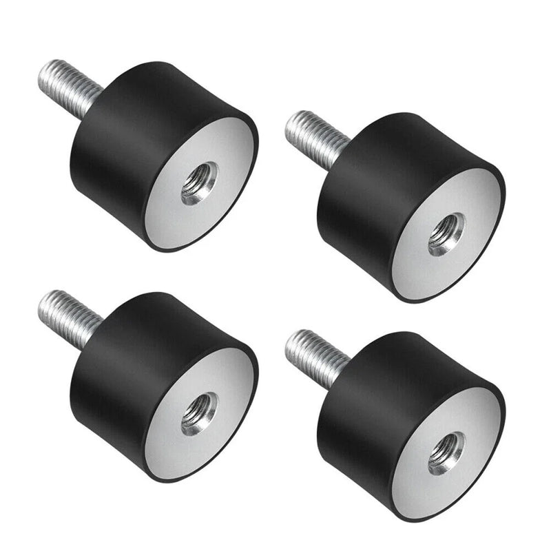 Car Exhaust System Anti Vibration 4Pcs M8 Rubber Mounts Isolator Bobbins