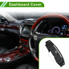 Lexus IS250 IS350 (2006-2011) Black Red Dashboard Cover Mat