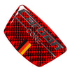 Vehicle Carbon Fiber Red Universal Car Core Emblem B Column Trim