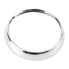 Harley Touring, Road King 7" Chrome Headlight Bezel Light Cover (1983)