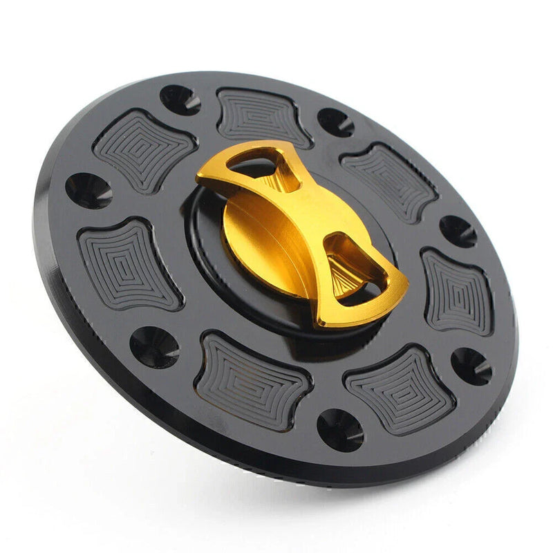 Kawasaki Ninja 500, ZX-6, ZX-7, ZX-9, ZRX-1100 Fuel Gas Tank Cap Cover (1994-2003)