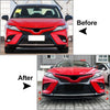 Toyota Camry Front Bumper Lip Spoiler Splitters (2018-2020)