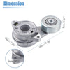 Honda Fit 2009-2013 Engine Belt Tensioner Pulley (L4, 1 x 31170-RB0-J01)