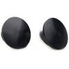 Harley Street Glide Trike Black Aluminum Inner Fairing Mirror Plugs (2009-2023)