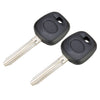 Toyota Highlander, Corolla, Camry, Solara 2 x Key Blank Housing (2001-2023)