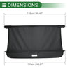 Mercedes-Benz B-Class W245 Retractable Cargo Cover (2008-2011)
