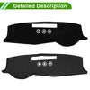 Volvo XC90 (2015-2020) - Black 1 Set Dashboard Cover Mat