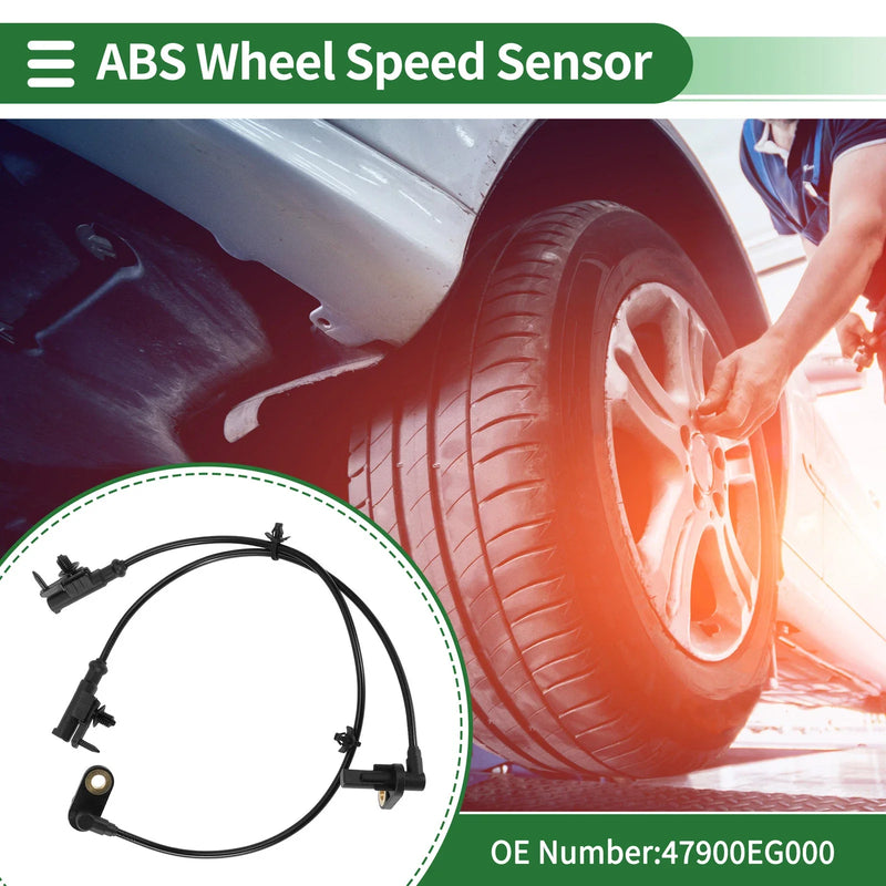 Infiniti M35 M45 Rear Left / Right ABS Wheel Speed Sensor (2006-2010)