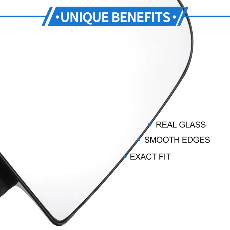 Ford Right Passenger Side Mirror Glass