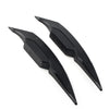 Universal Black Fairing Winglets Side Spoiler Deflector Air Wings - Pair