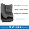 Toyota Hiace Mud Flap Splash Guards (2012-2018)