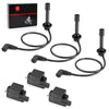 Kawasaki Mule PRO-FXT 2022-2023 Ignition Coil & Spark Plug Cap Wire