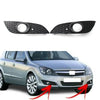 Vauxhall Astra H L+R Bumper Lower Grille Fog Light Hole (2007-2012)