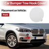 BMW X5 F15 (2014-2018) - White 1 Pcs Front Tow Hook Cover