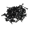 50 x 6mm Bumper Bonnet Trim Fixing Clips