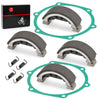 4x Brake Shoe Set w/ Springs Gasket John Deere 750 770 790