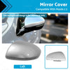 Mazda 2 3 Silver LH Passenger Side Mirror Cover (2009-2013)