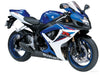 Suzuki GSX-R 600 Perno Clip Kit inoxidable carenado parabrisas (2006–2007)