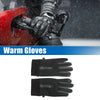 Motorcycle Cycling Sporting Riding Warm Gloves Liners Black Gray