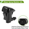Jeep Windshield Washer Nozzle & Hose Connector (2011-2018)