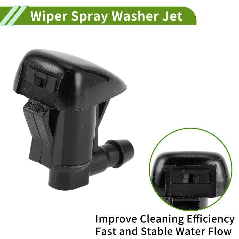 Jeep Windshield Washer Nozzle & Hose Connector (2011-2018)