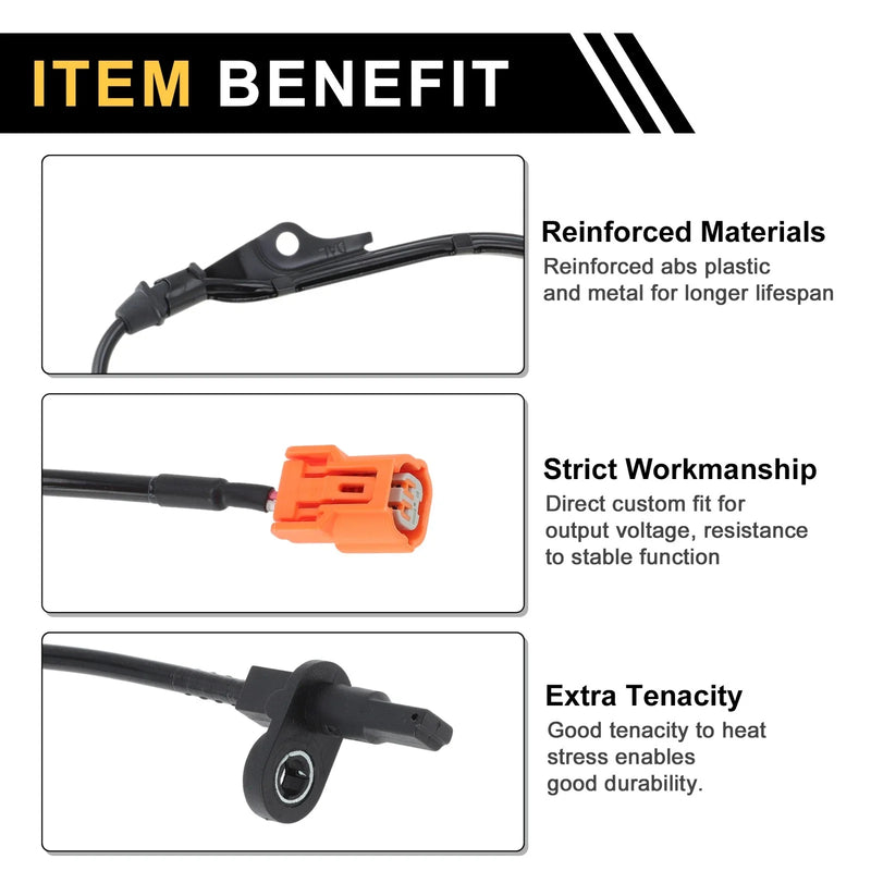 Honda Accord Front Left ABS Wheel Speed Sensor (2003-2007)