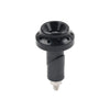 Black Motorcycle 7/8'' 1'' Handlebar Grips & End Cap Plug