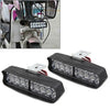 UTV ATV 16-LED Motorcycle Headlight Fog Light 2400Lm