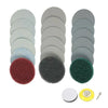 Polisher Drill Pad Polishing 21PCS 3inch 75mm Bit Adapters Cleaning