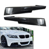 BMW E90 E91 M-Tech Front Bumper Lip Corner Splitters (2009-2013)