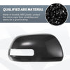 Toyota Sienna Rearview Mirror Cover Overlay  Black Carbon Fiber (12-20)
