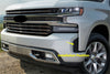Chevrolet Silverado 1500 Chrome Front Fog Light Cover Trim (2019-2021)