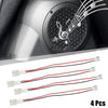 Kia, Toyota 4 x Car Speaker Connector Wire Harness Adapter