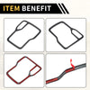 Jeep Wrangler JL (2018-2023) - Carbon Fiber Black Gear Shift Frame Cover