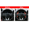 Kia Forte Red Steering Wheel Shift Paddle Extensions (2020)