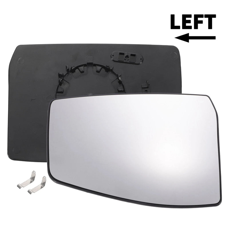 Ford Tourneo Left Side White Mirror Glass with Back Convex