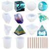 Silicone Mold Liquid - Clear Ultra Epoxy Resin UV Color Pigment Paste
