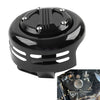 Harley Big Twin Sportster XL (1991-2023) Black 5 Hole Horn Cover Kit