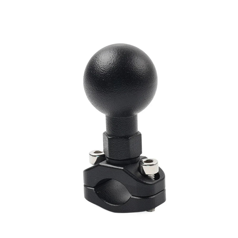 Universal Motorcycle GPS Phone Holder Bracket Clamp Stand - Steel