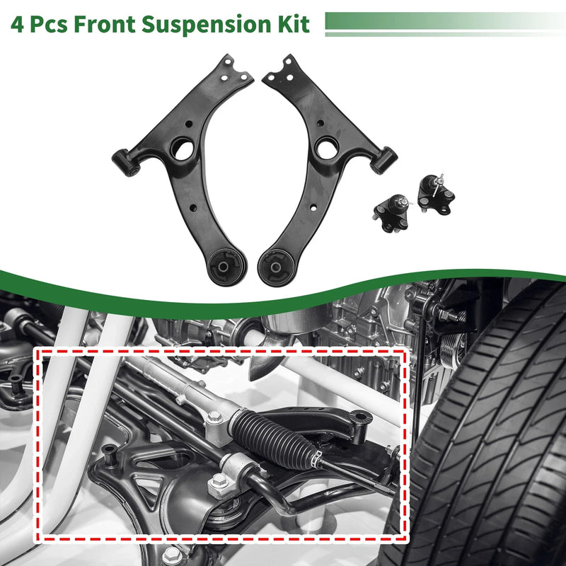 Toyota Celica 4 x Front Lower Control Arms (2000-2005)