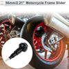 Motorcycle 10mm Aluminum Alloy Black Motorcycle Slider Frame / 1 Set / Bolt