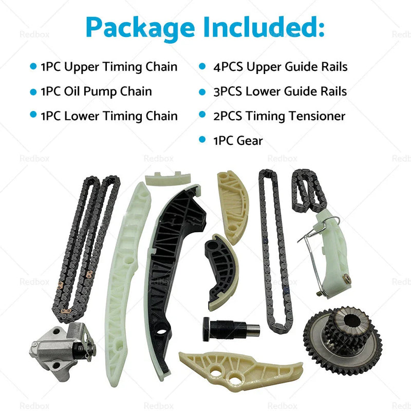 Audi A3 A4 A5 A6 VW Golf EOS Passat Skoda 1.8 2.0 Timing Chain Kit