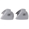 Chevrolet Cruze, Spark, Buick Verano Gray Sun Visor Hook Clips (2011-2016)