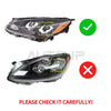 Ford Escape Halogen Headlight w/Bulb LH Driver Side (2020–2022)