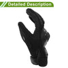Motorcycle L 1 Pair Motorcycle Gloves Breathable Nylon Outdoor Black