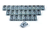 25 x Motorcycle Fairing Clips Stainless Bolts M5 Zinc Spire Clip Chimney Nut