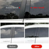 Flex 8 Pcs Glossy Black Door Window Trim Decal Covers (2019-2023)