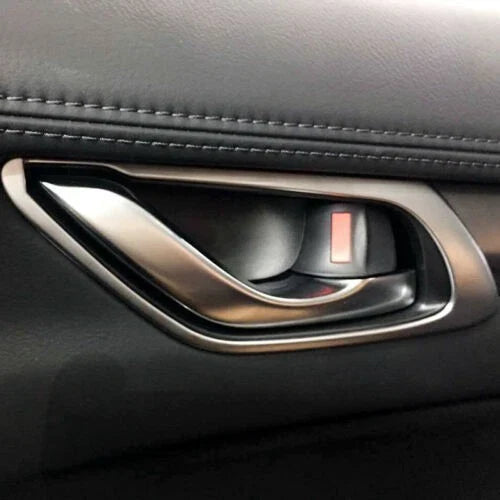 Mazda CX-5 Silver Side Inner Door Handle Tray Cover (2017-2019)
